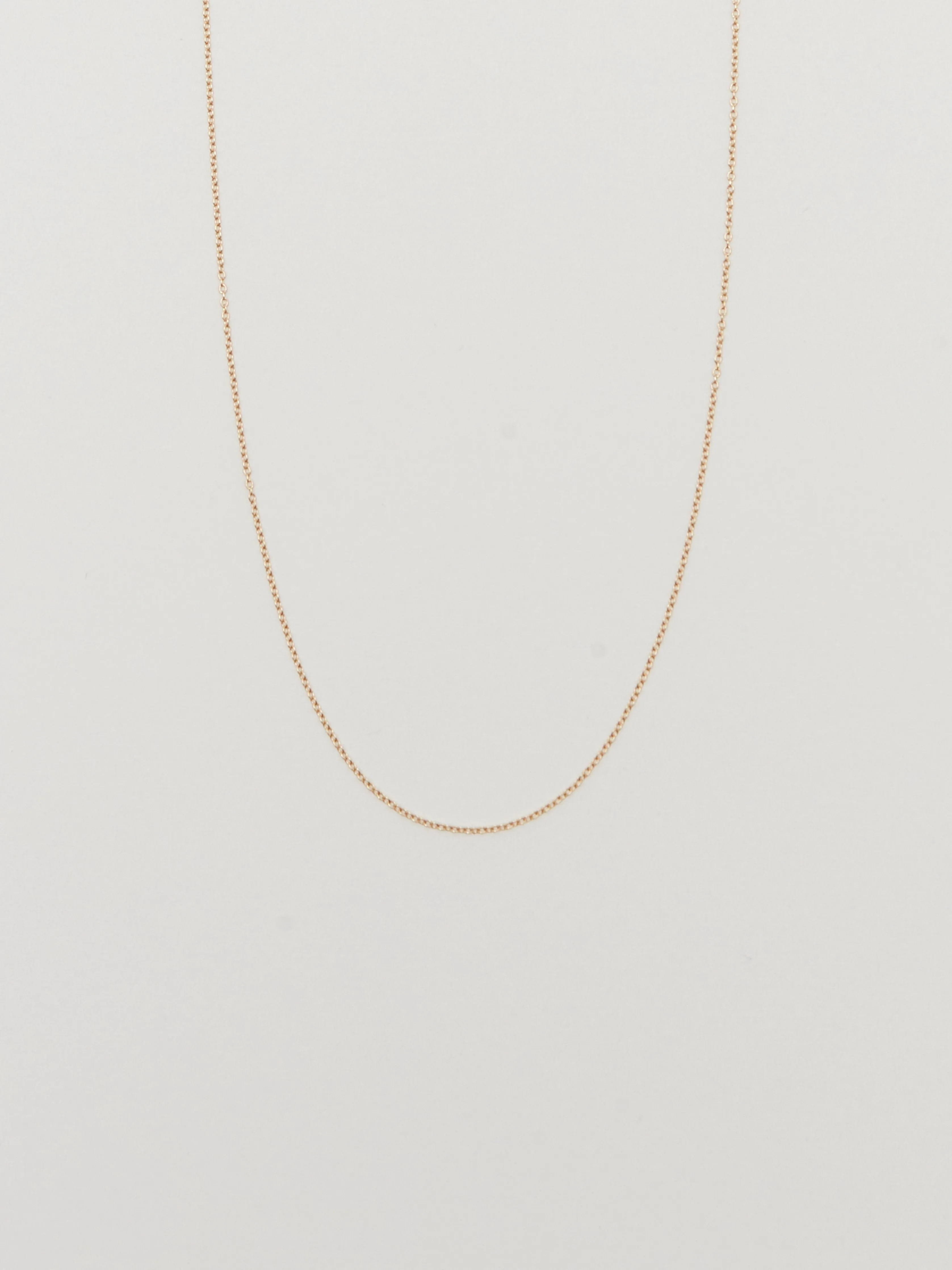 14K 16" Simple Necklace