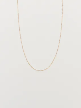 14K 16" Simple Necklace