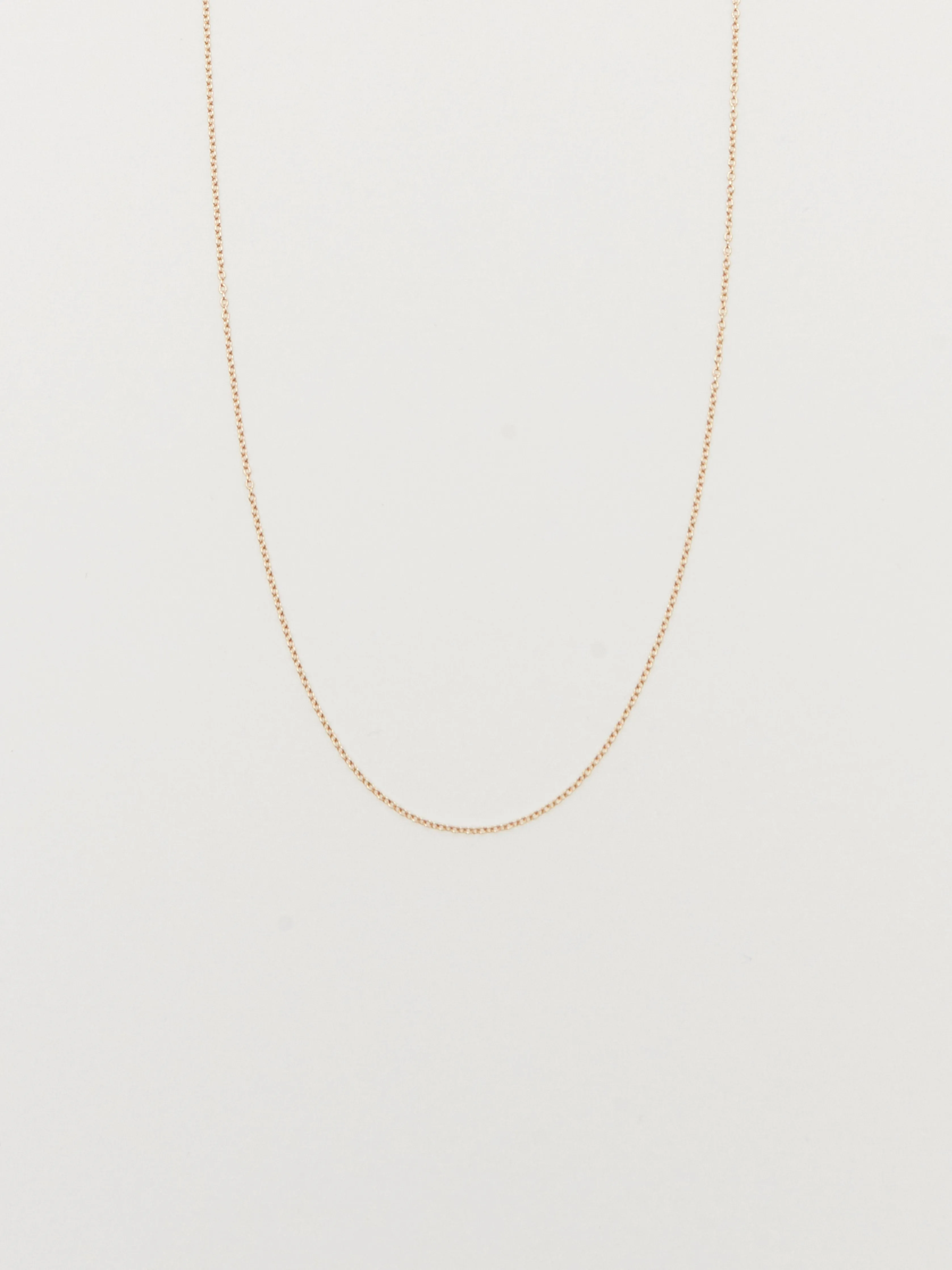 14K 16" Simple Necklace