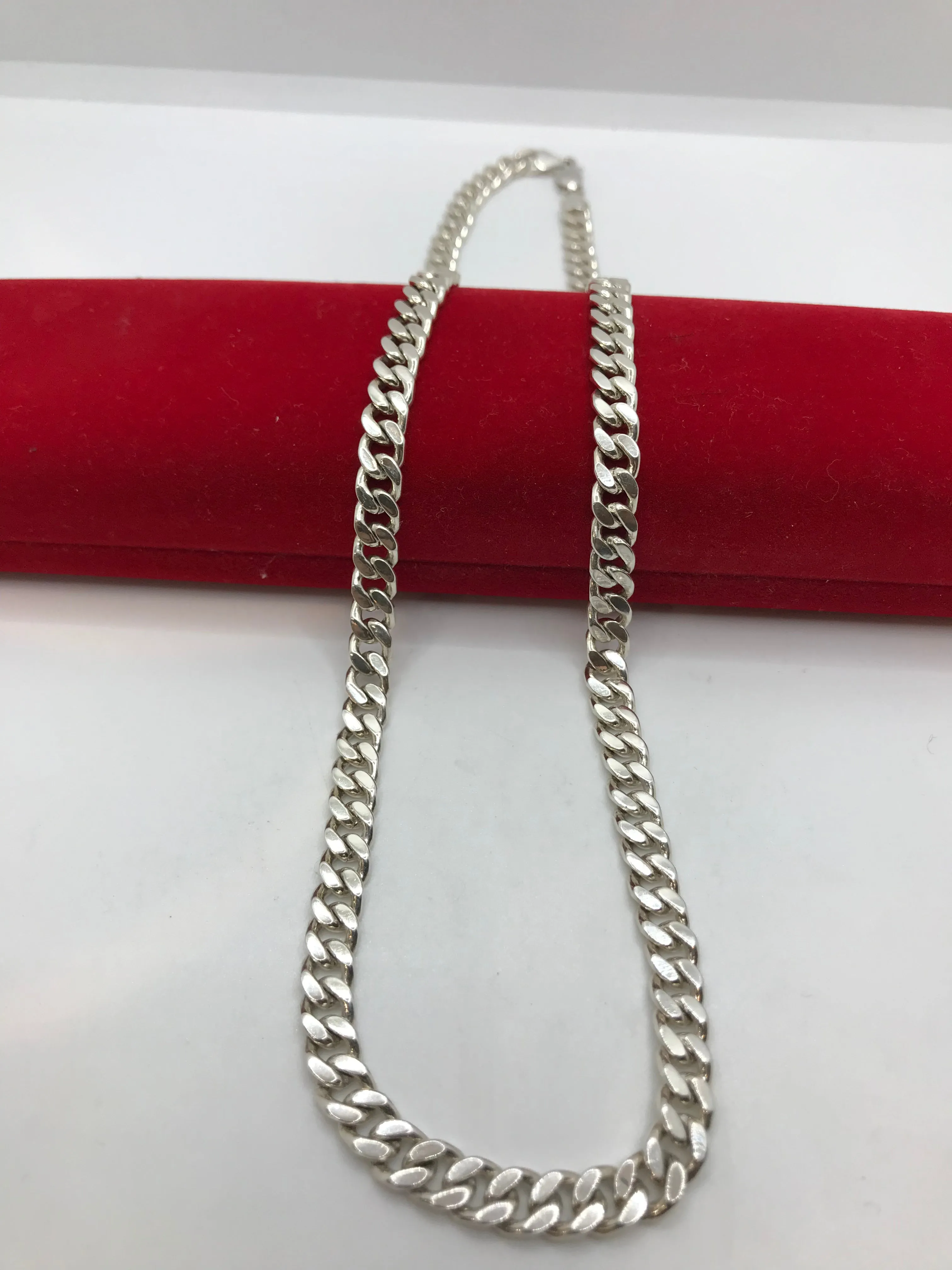 925 Sterling silver Cuban link chains