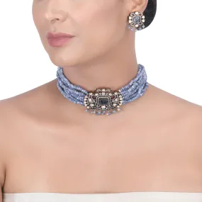 Aafreen Antique Choker  Set