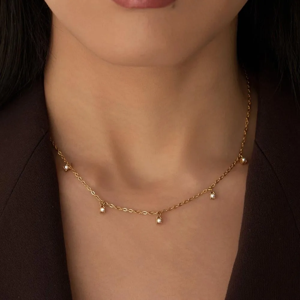 Amelie Pearl Necklace