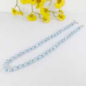 Aqua Bead Necklace - VNKL240