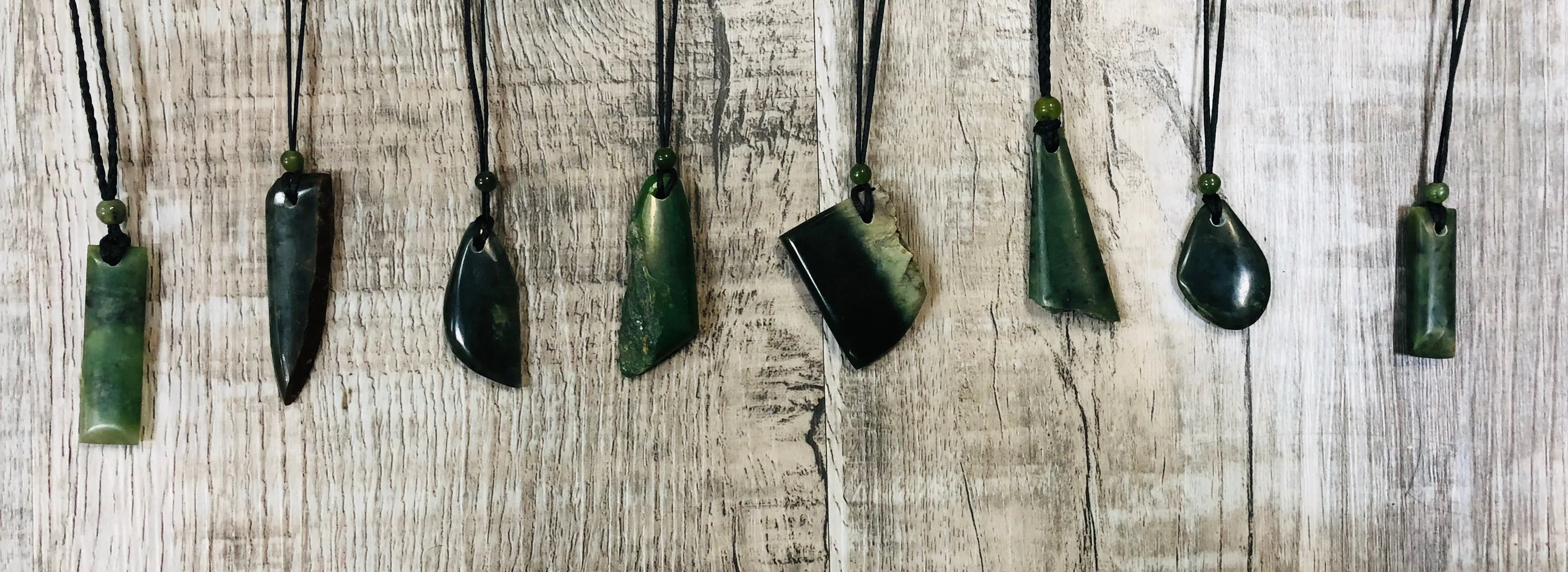 Assorted pendants, made in Jade City