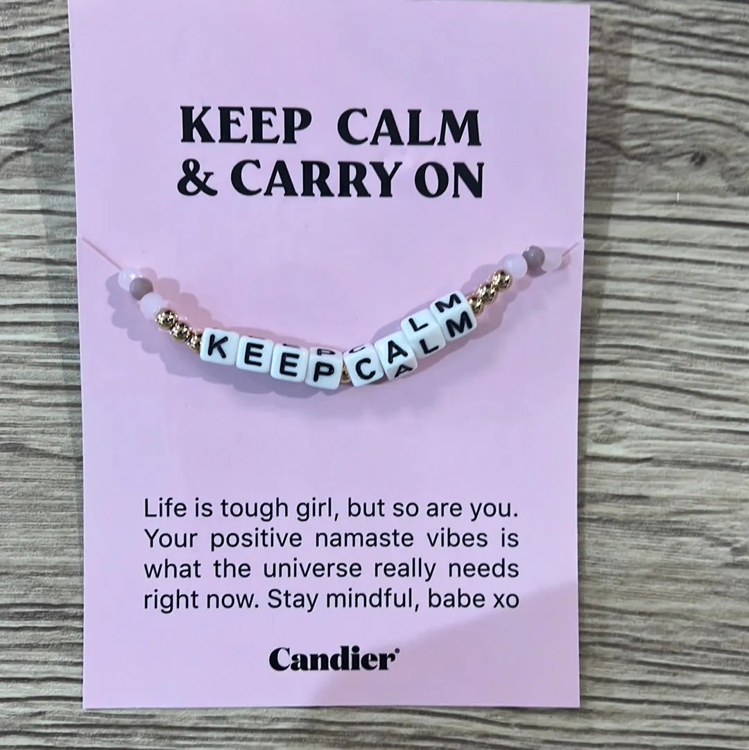 BEADED CRYSTAL BRACELET