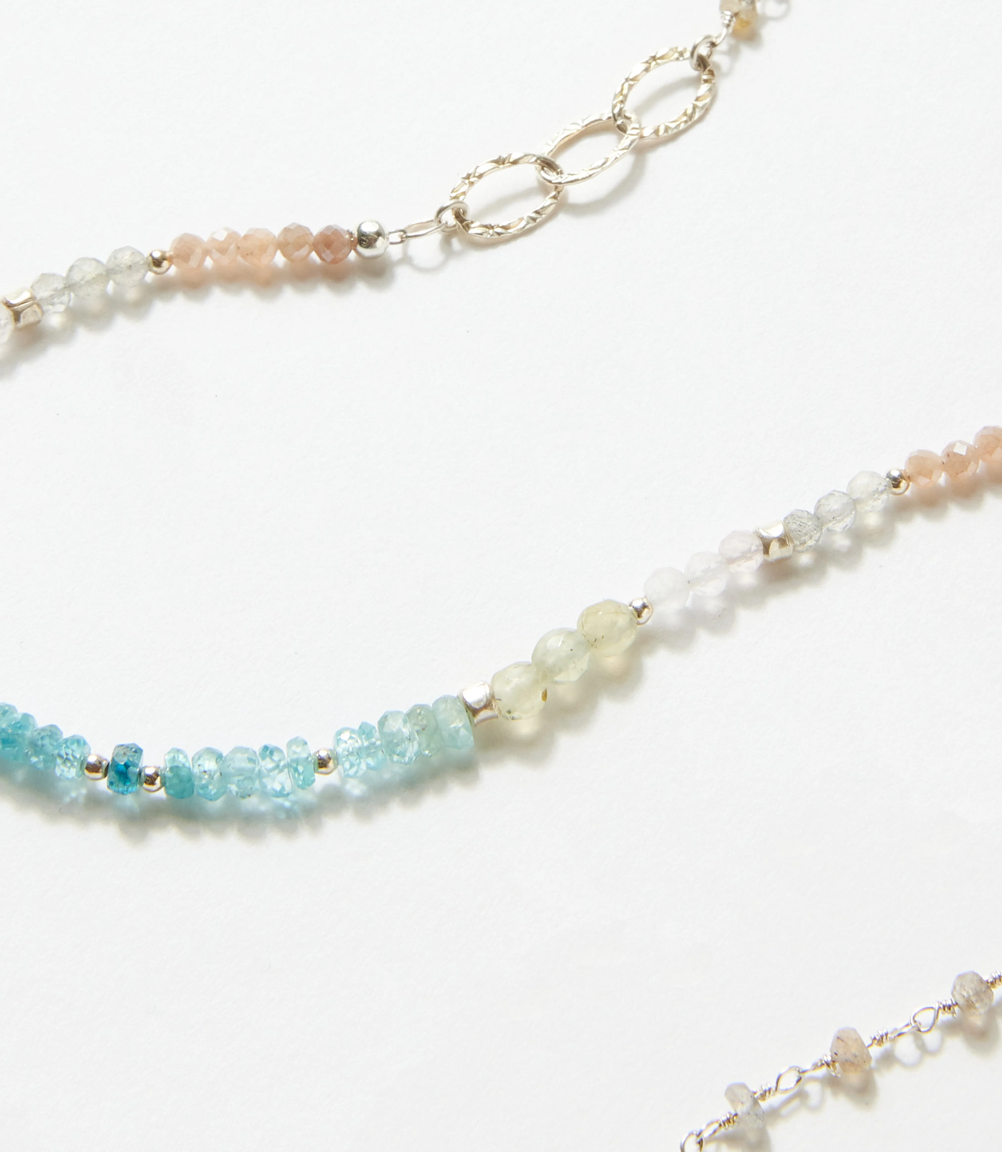 Beaded Gemstone Necklace