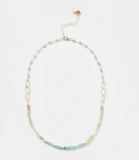 Beaded Gemstone Necklace