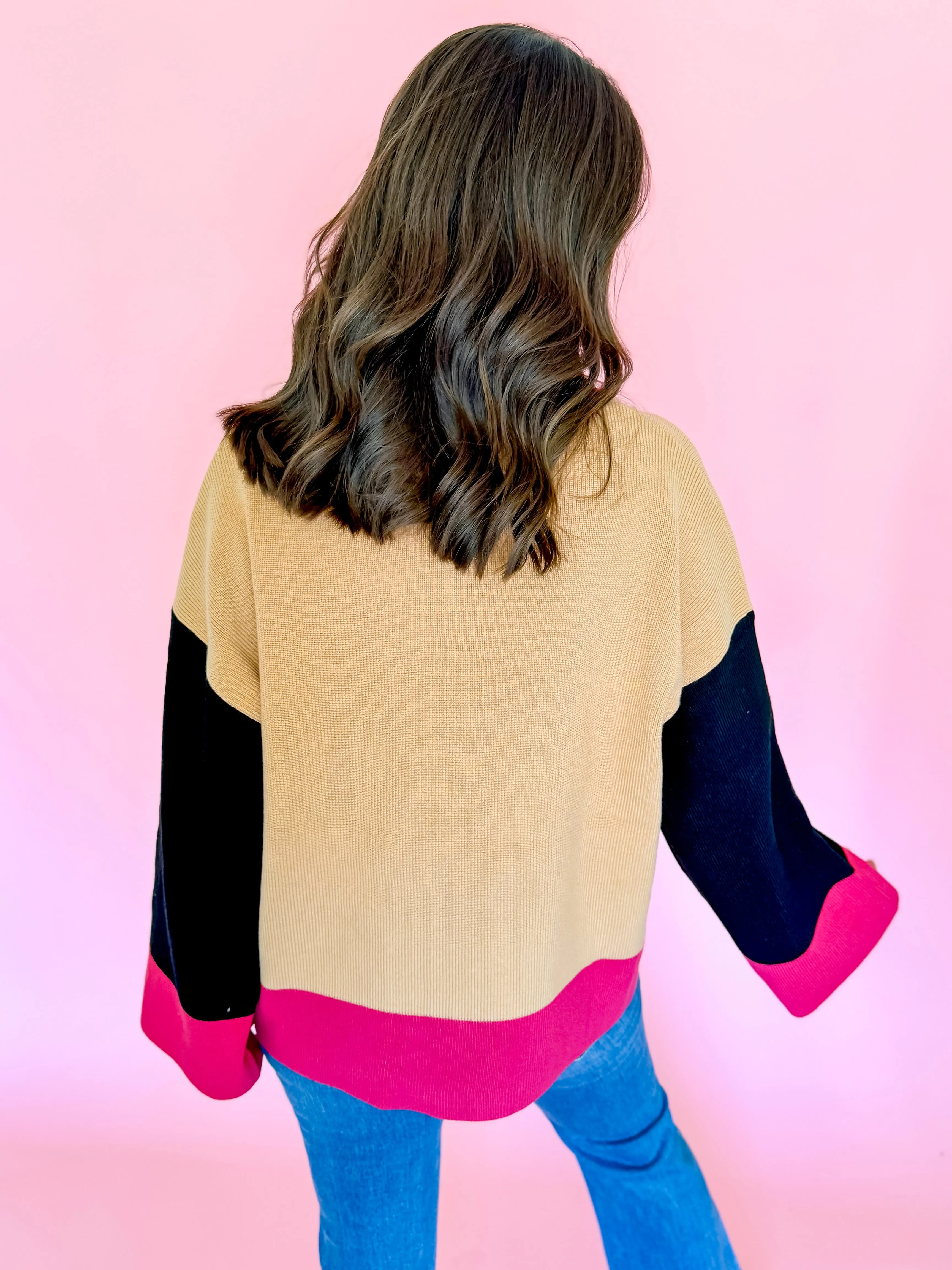 Bell Sleeve Knit Sweater