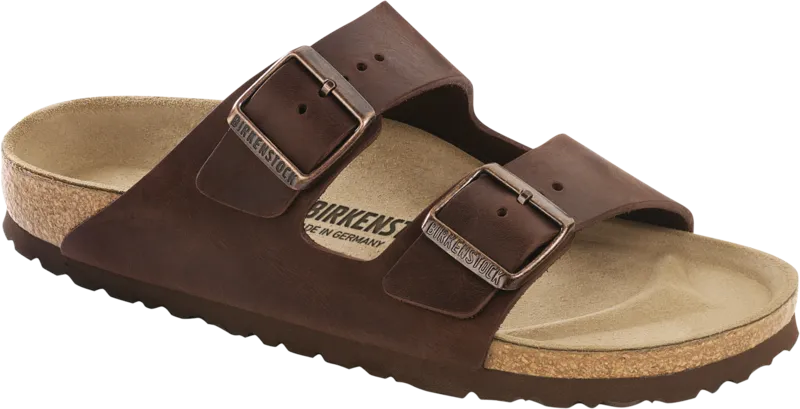 Mens Birkenstock Arizona Habana Leather Sandals (Sizes 43-46) - 52533, 52531