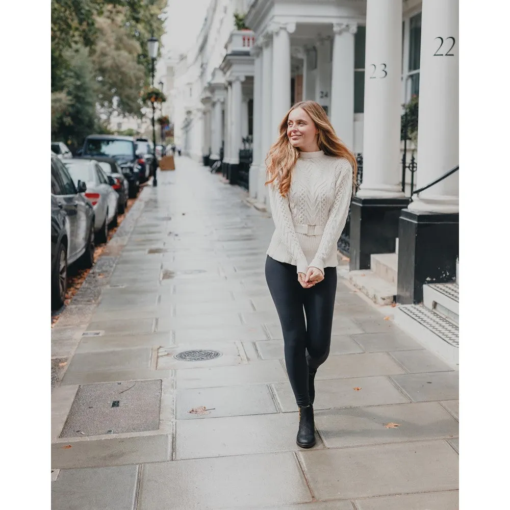 Black Leopard Stella Chelsea Boots