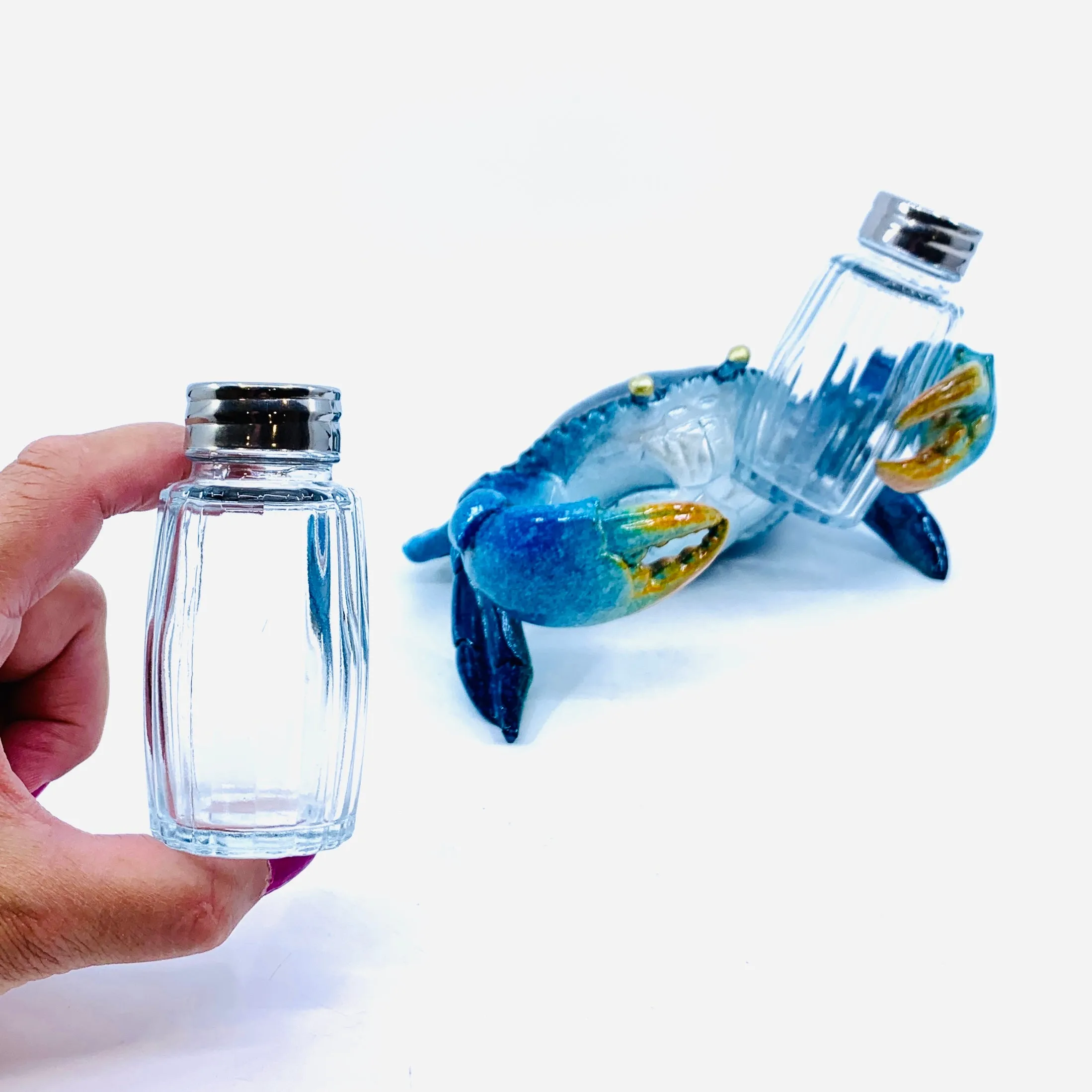 Blue Crab Salt and Pepper Shaker