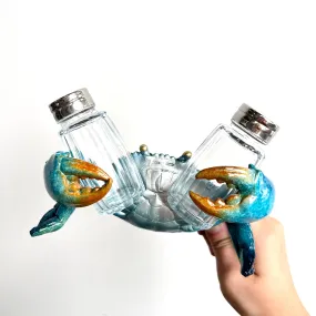 Blue Crab Salt and Pepper Shaker