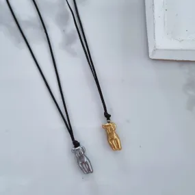 Body charm necklaces