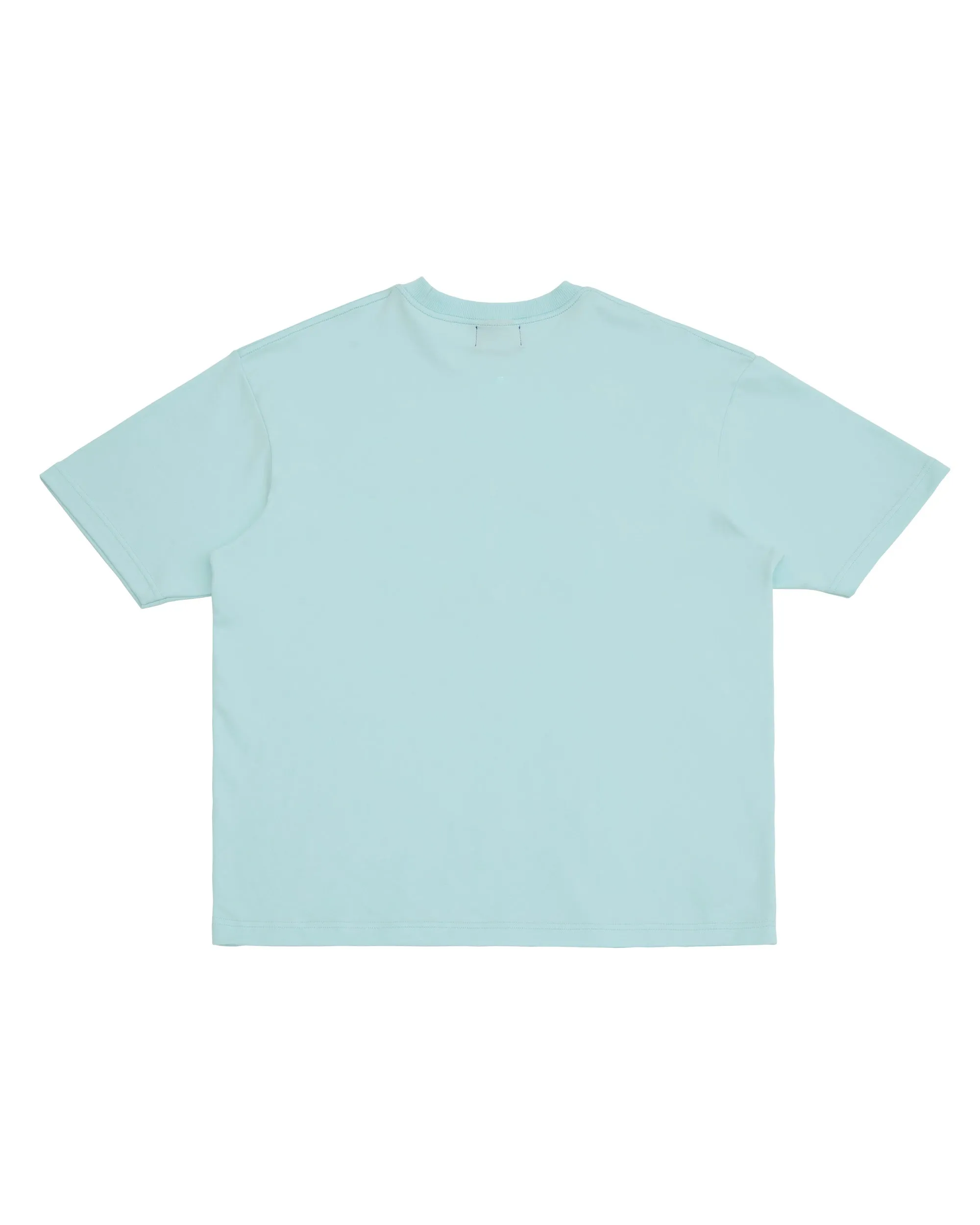 BOJIO TEE (BLACK/LIGHT BLUE)