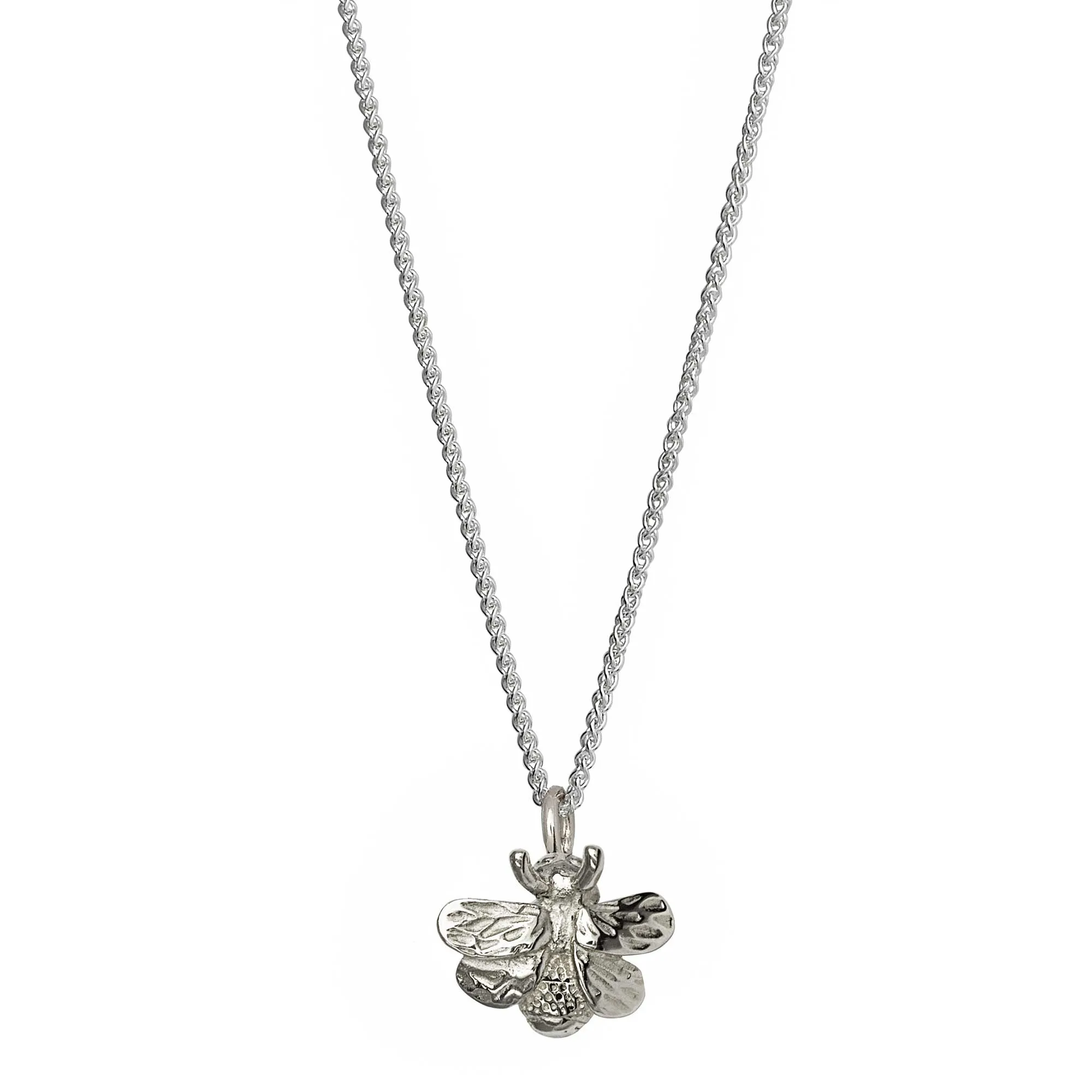 Bumble-Bee Silver Necklace