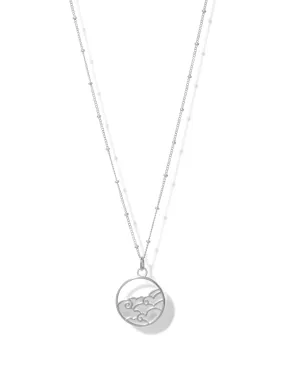 Cloud 9 Necklace <br> Silver