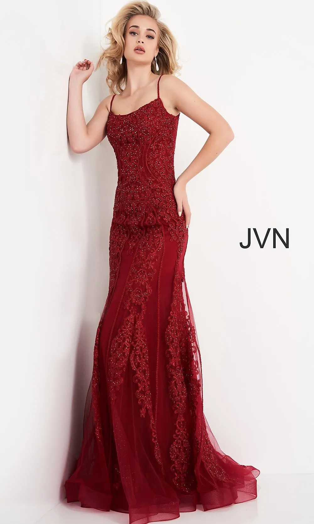 Corset-Bodice Sequin JVN by Jovani Formal Dress