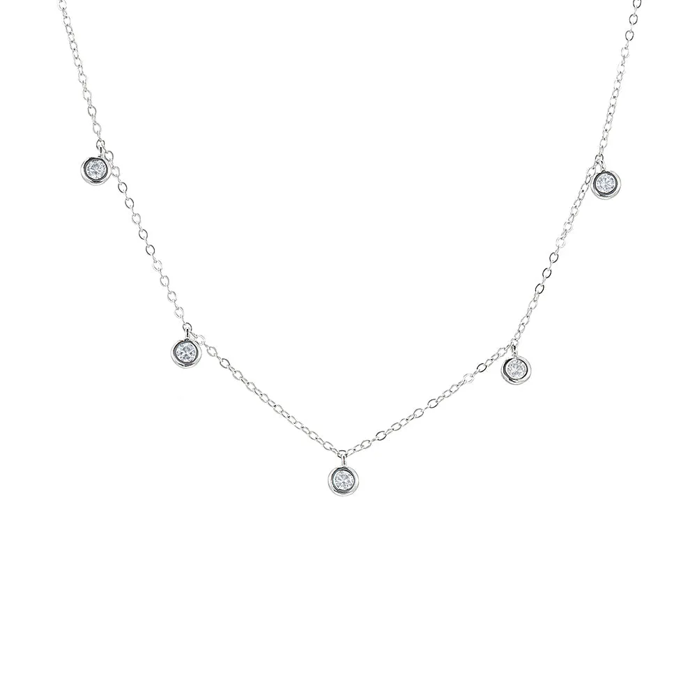 CZ Charm Necklace