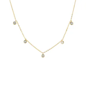 CZ Charm Necklace