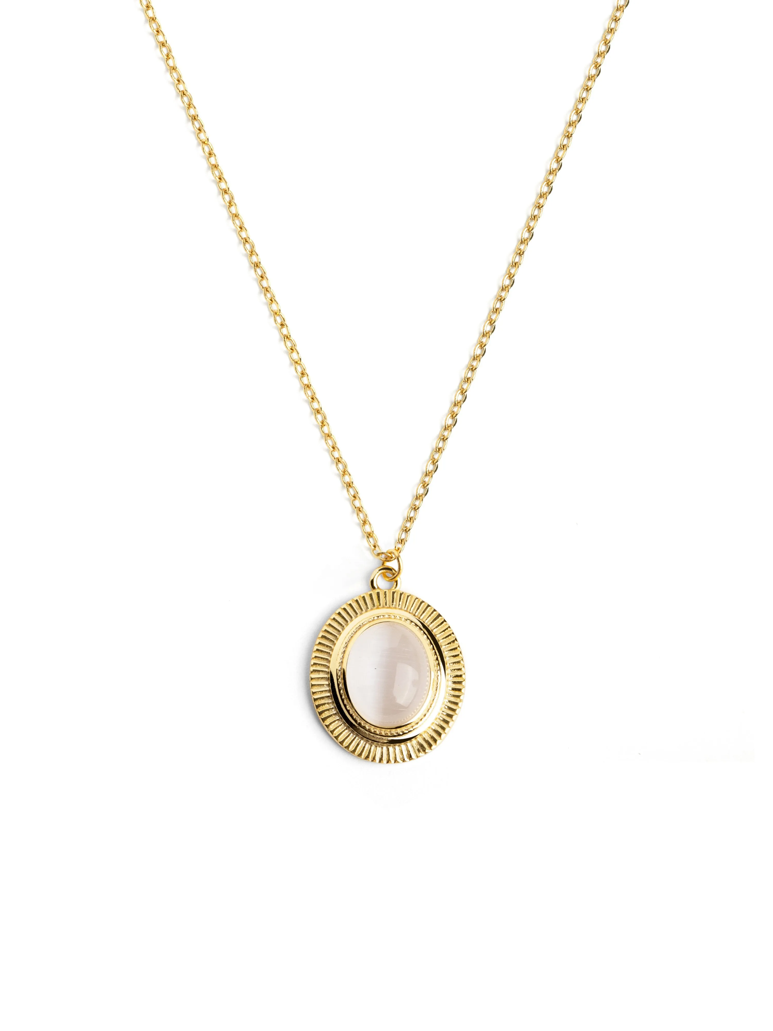 Feline Saline Gold Necklace