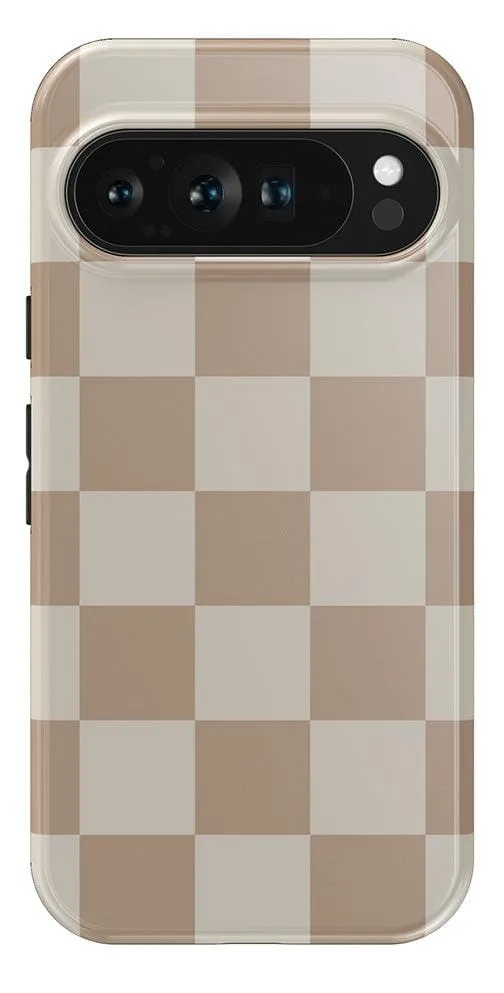 Fit Check | Neutral Checkerboard Google Pixel Case