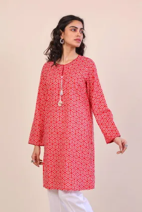 Geometric Kurta