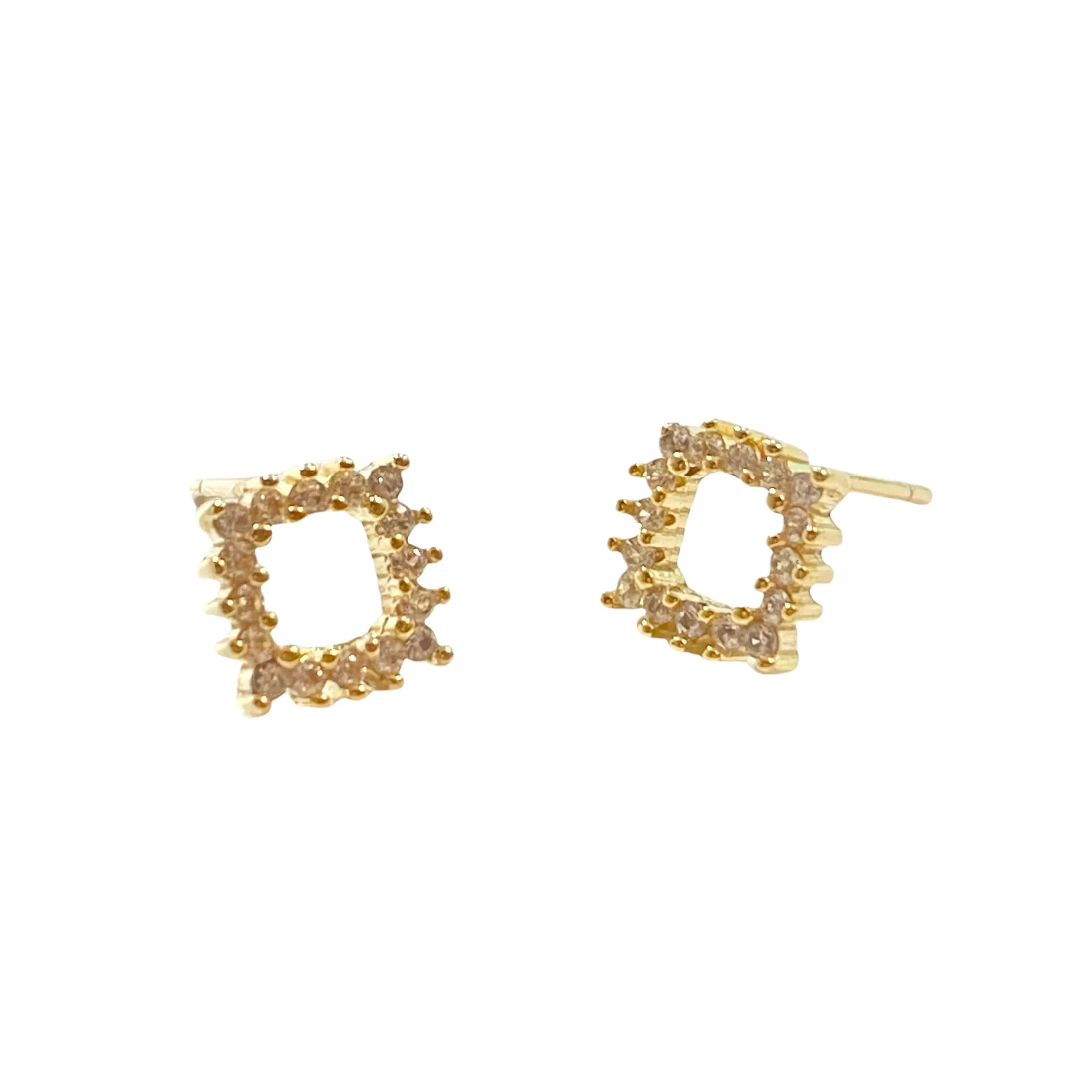 Geovana Square Studs