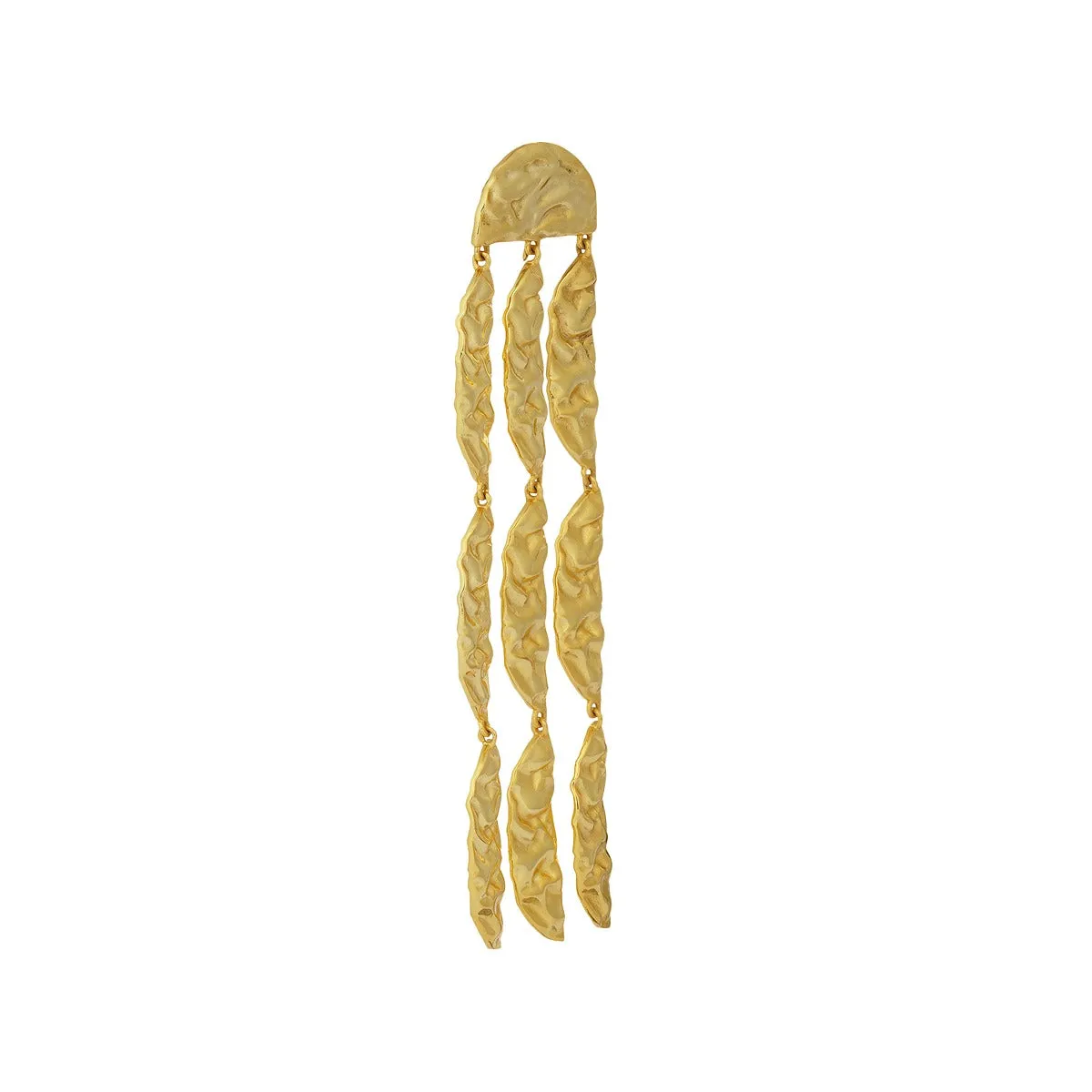 Gold Power Statement Earrings