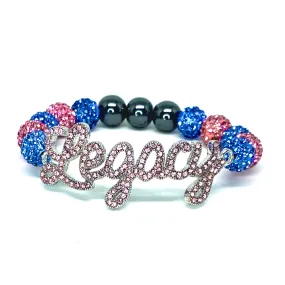 Jack and Jill Pink Crystal Legacy Bracelet