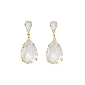 Jemima Earrings White