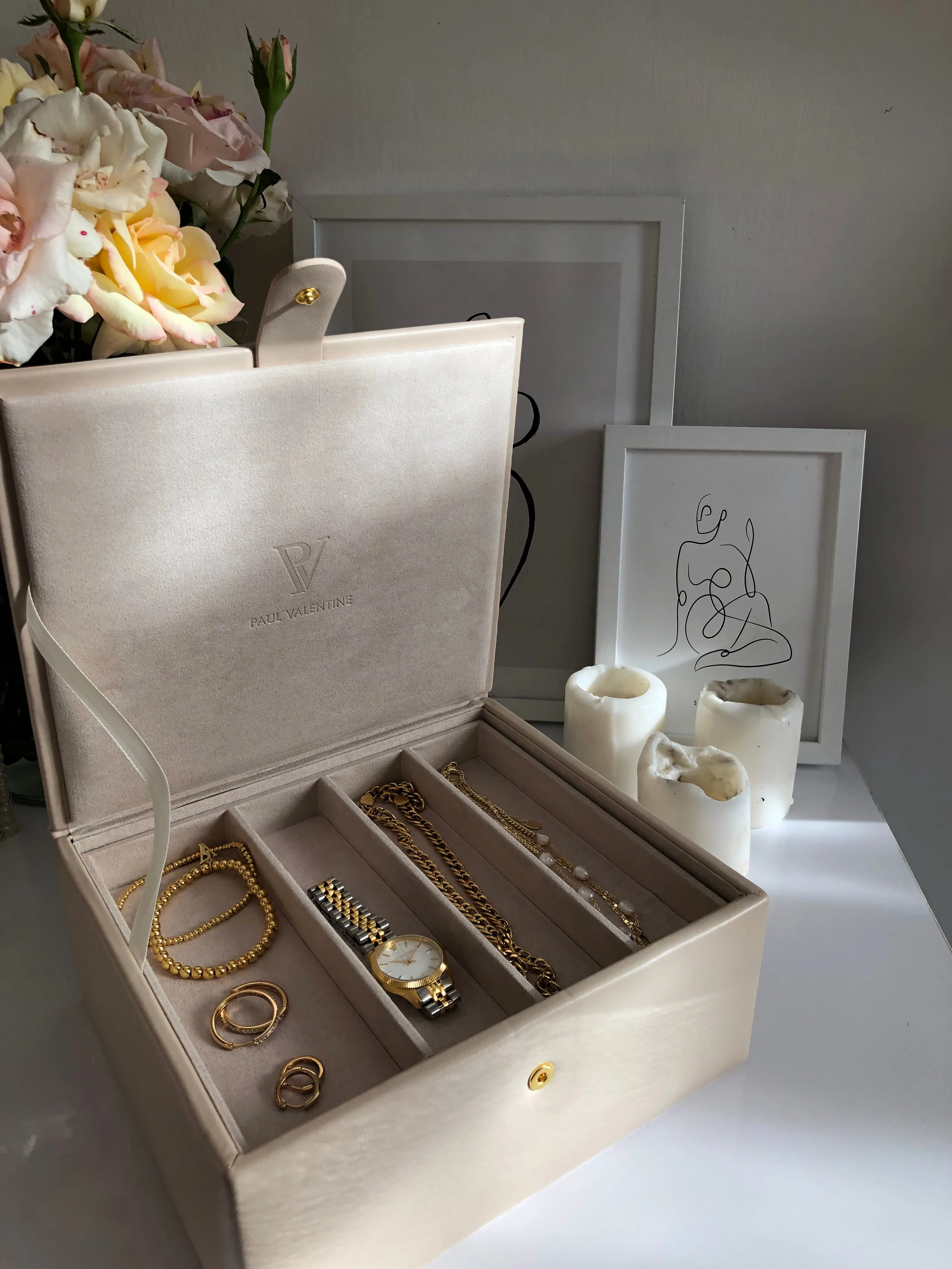 Jewellery Box Beige