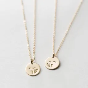 Kissy Face Necklaces