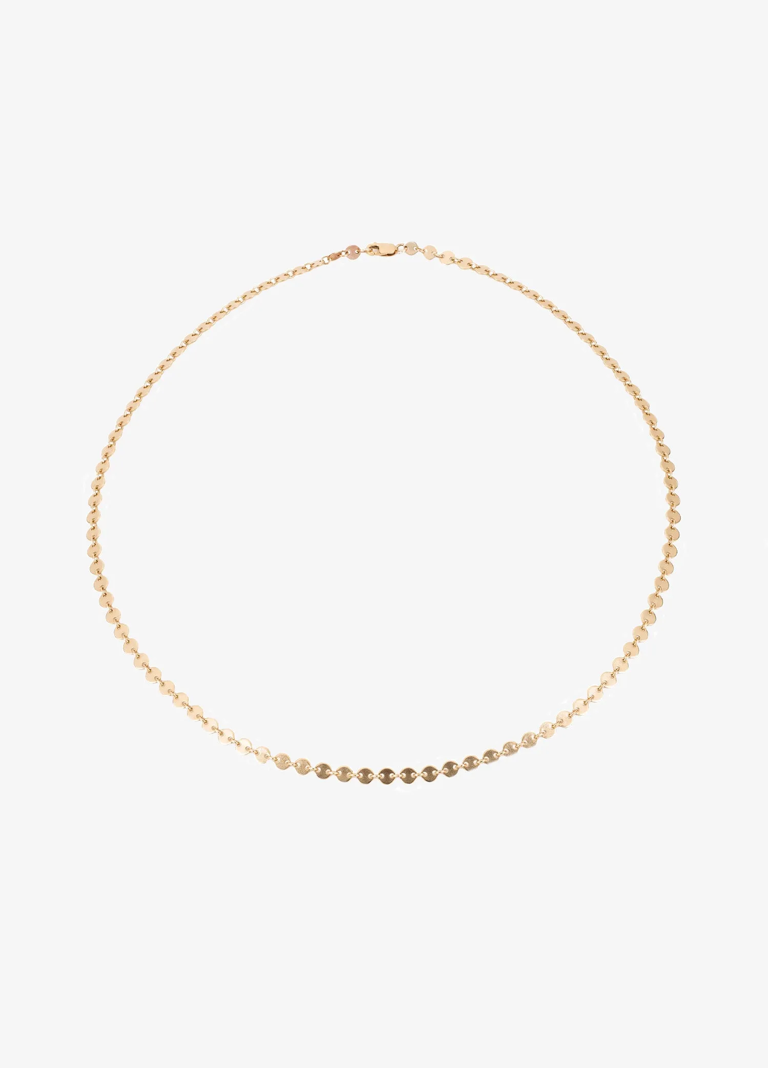 Mara Disc Chain Choker 14k Gold Filled