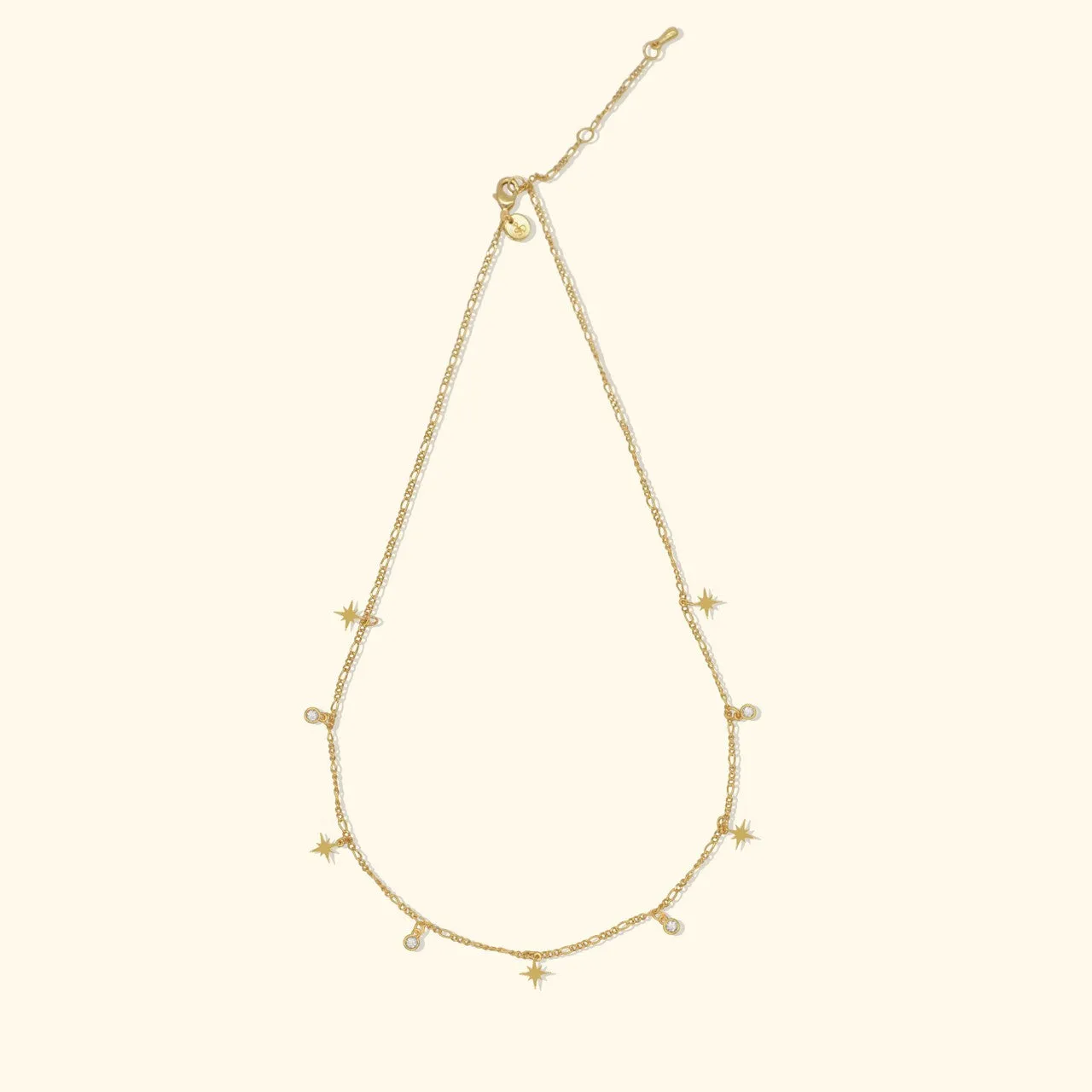 Minimal Startburst Bezel Choker