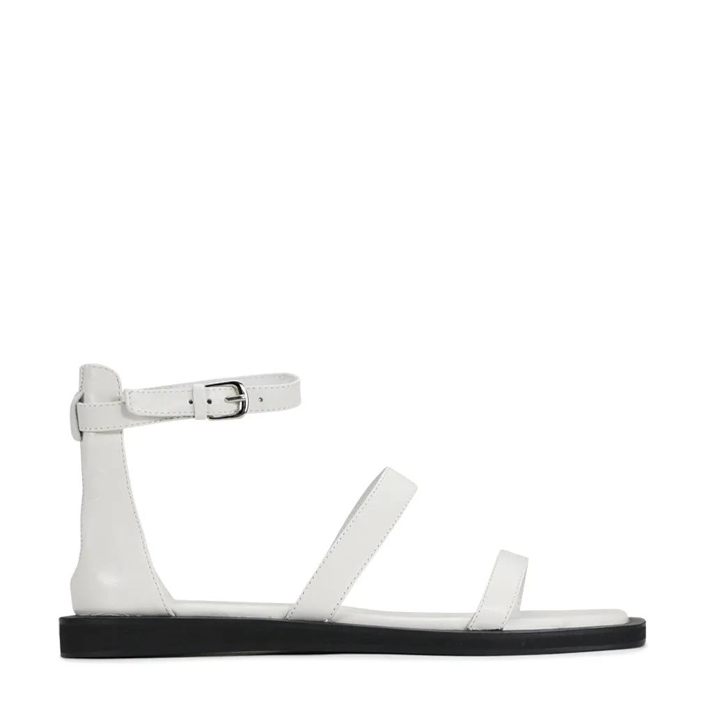 Mishelle Leather Ankle Strap Sandals