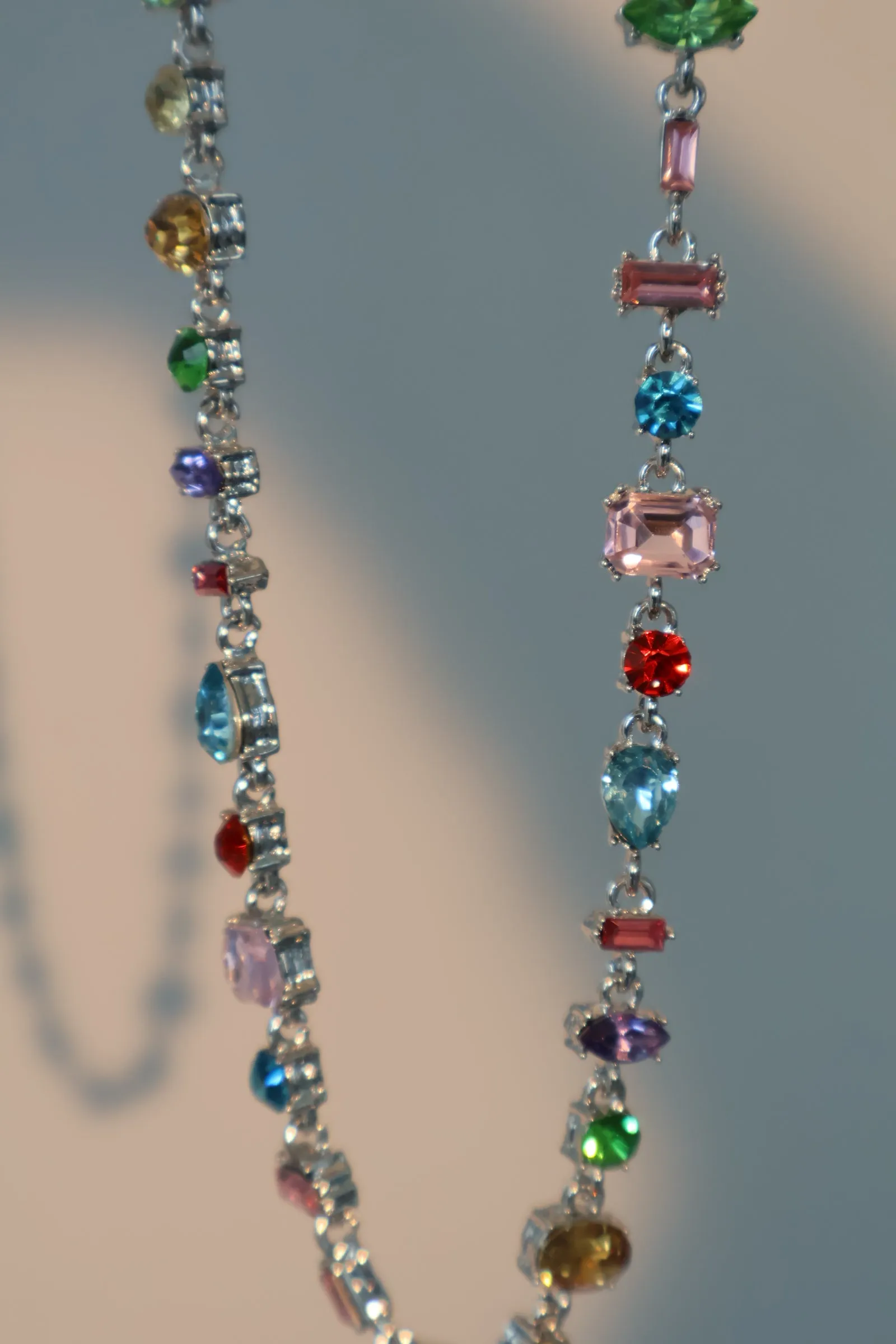 Multi Color Gems Necklaces