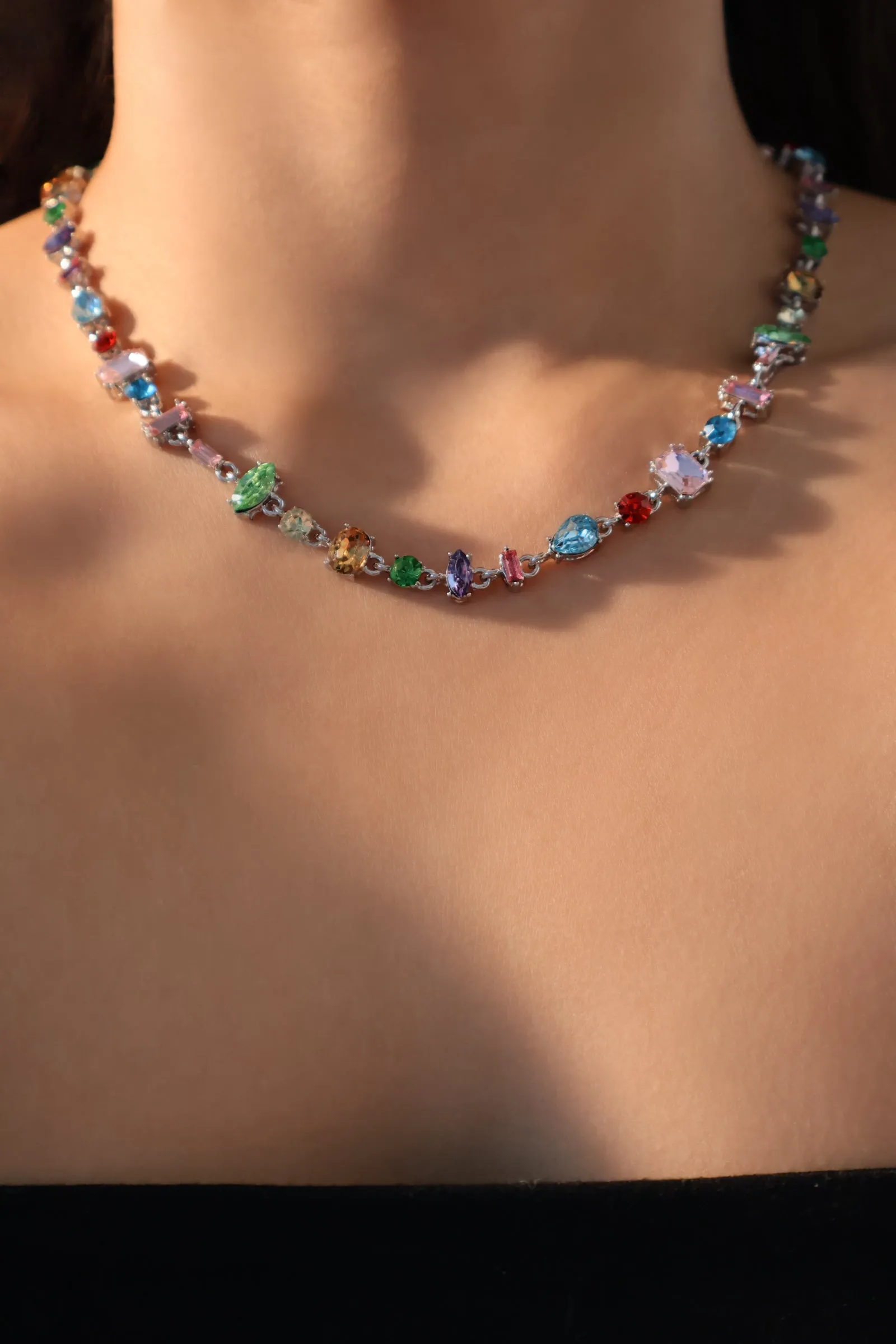 Multi Color Gems Necklaces