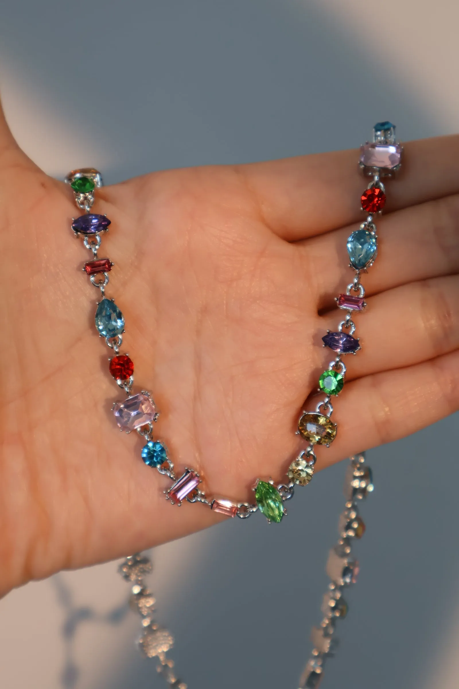 Multi Color Gems Necklaces