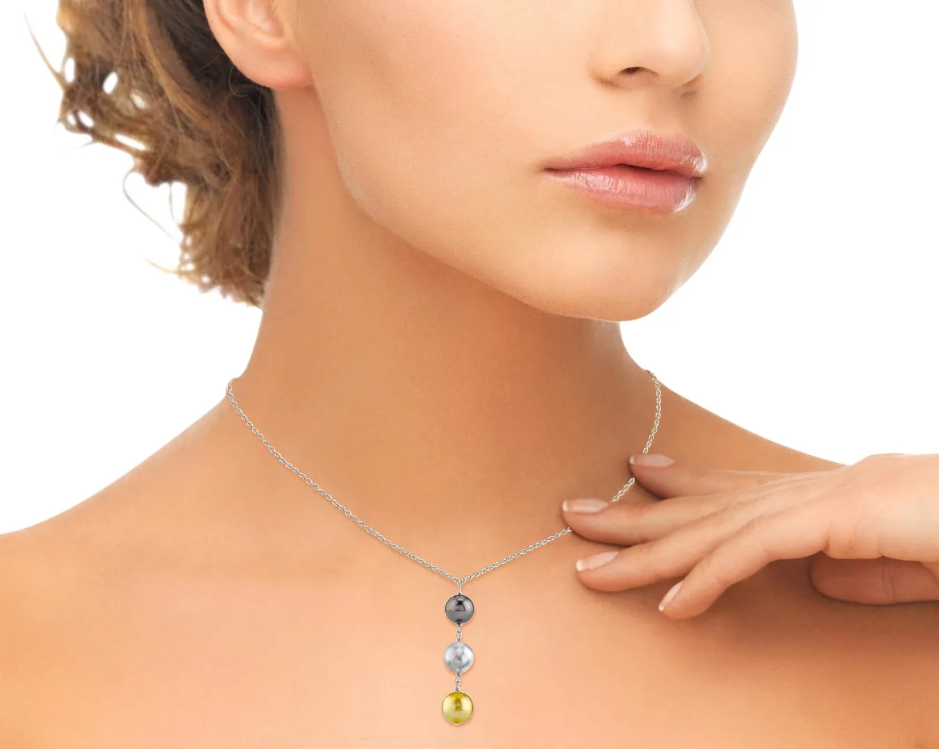 Multicolor South Sea Pearl Honor Pendant