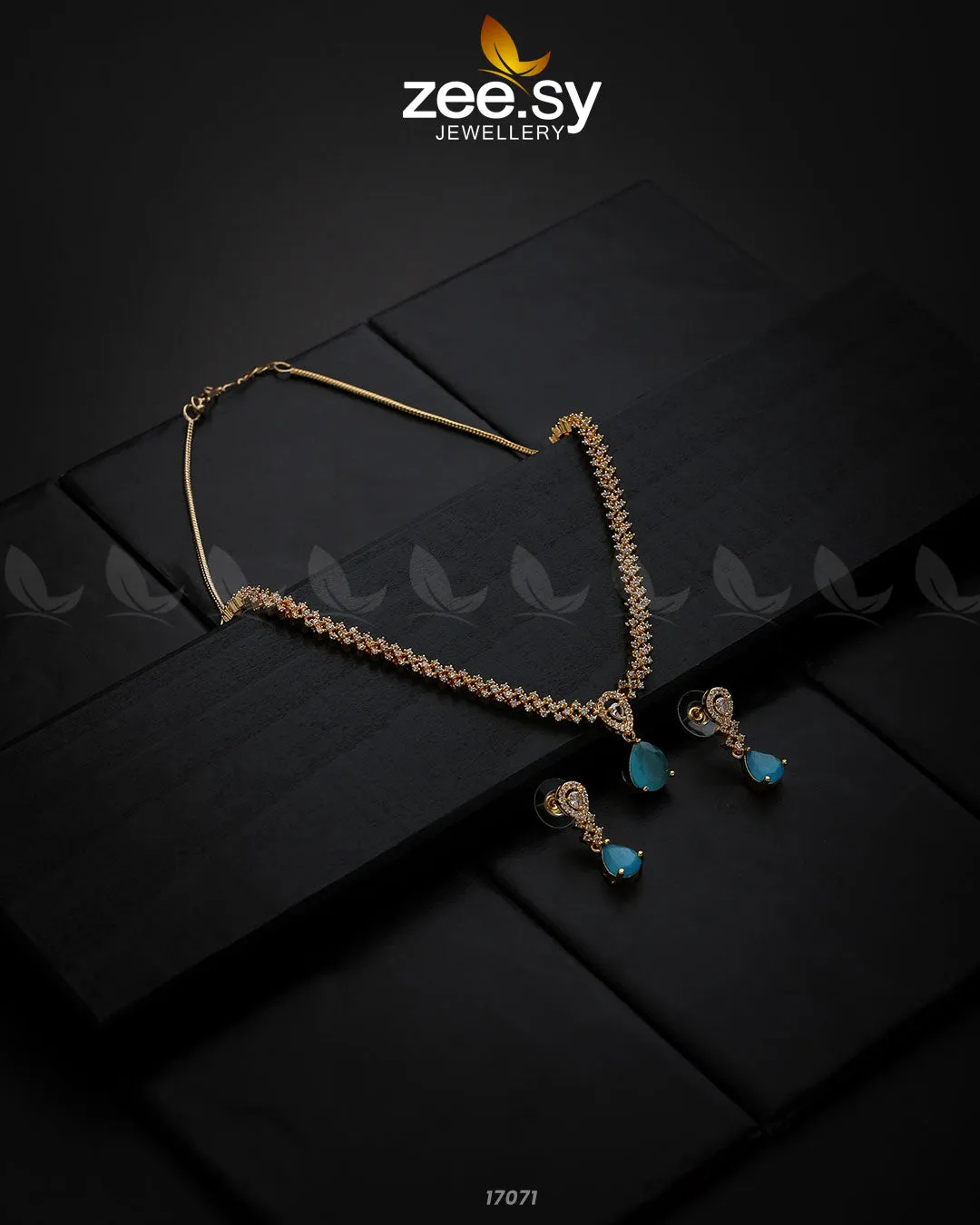 Nargis Zircon Necklace