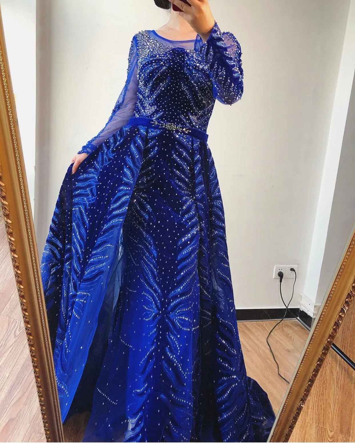 Nora - Royal Blue Evening Dress