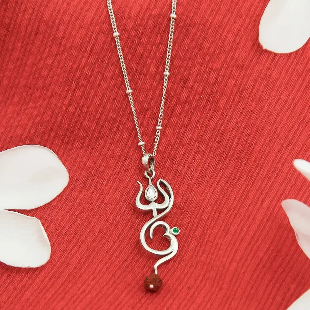 Om 92.5 silver Women's pendant