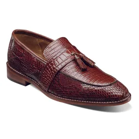 PACETTI  Leather Sole Moc Toe Tassel Slip On/25470