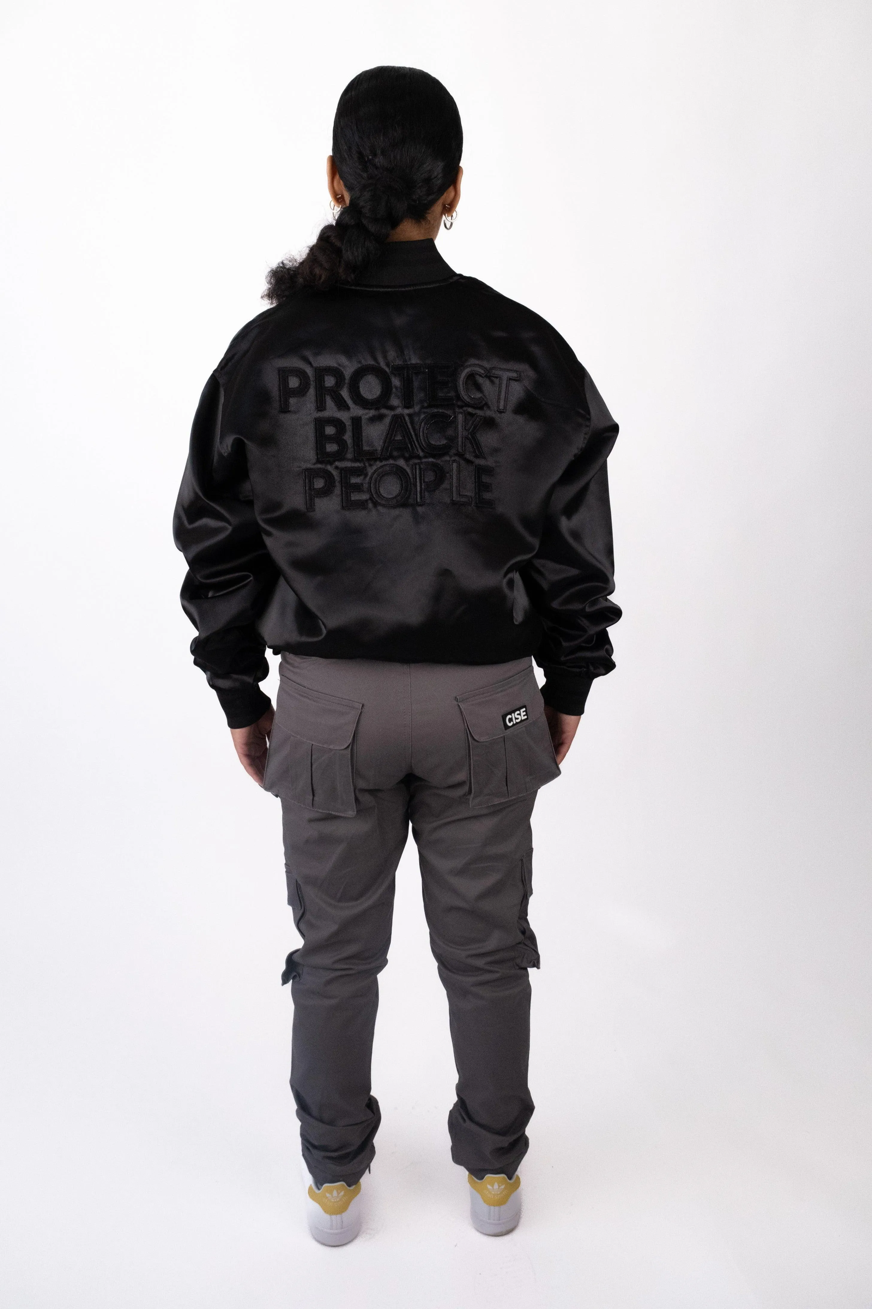 PBP - Varsity Jersey Jacket (Shadow Black)