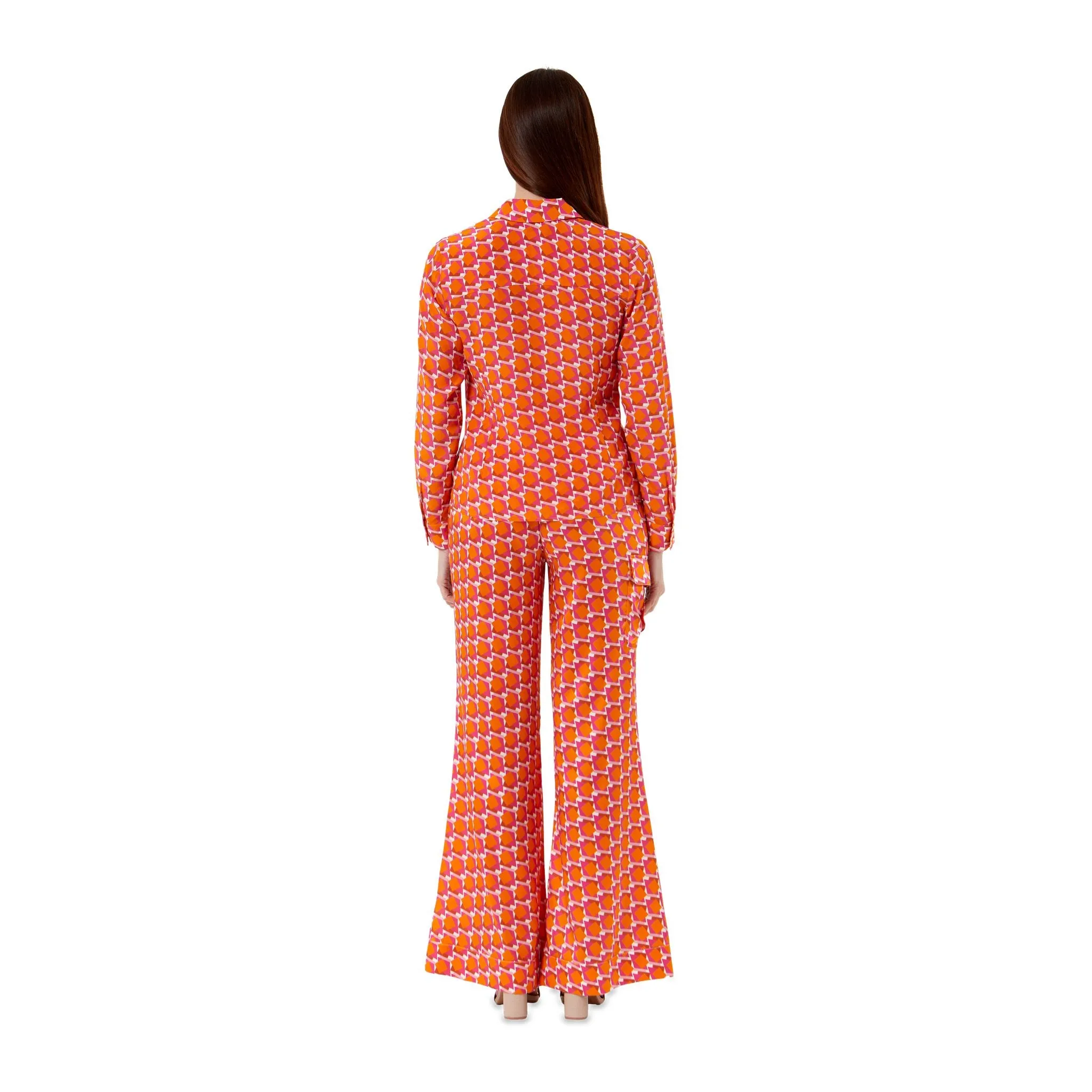 Pepita - Geometric Orange