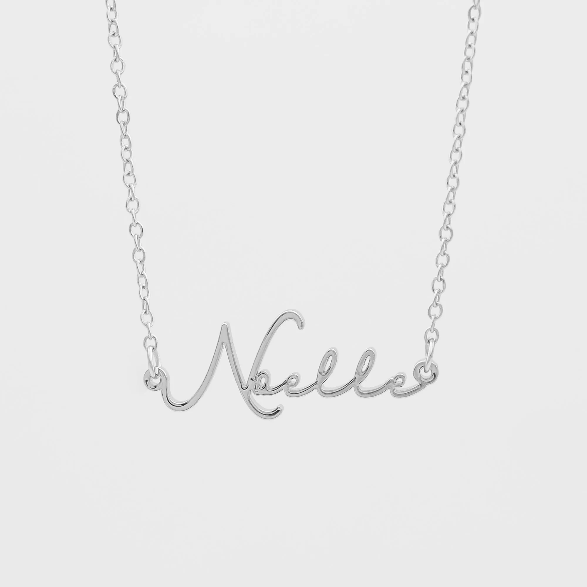 Selina Custom Name Necklace (Horizontal)