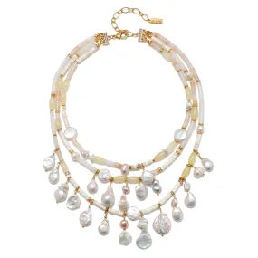 Sunrise Beachcomber Statement Necklace