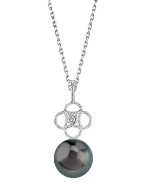 Tahitian South Sea Pearl & Diamond Harper Pendant