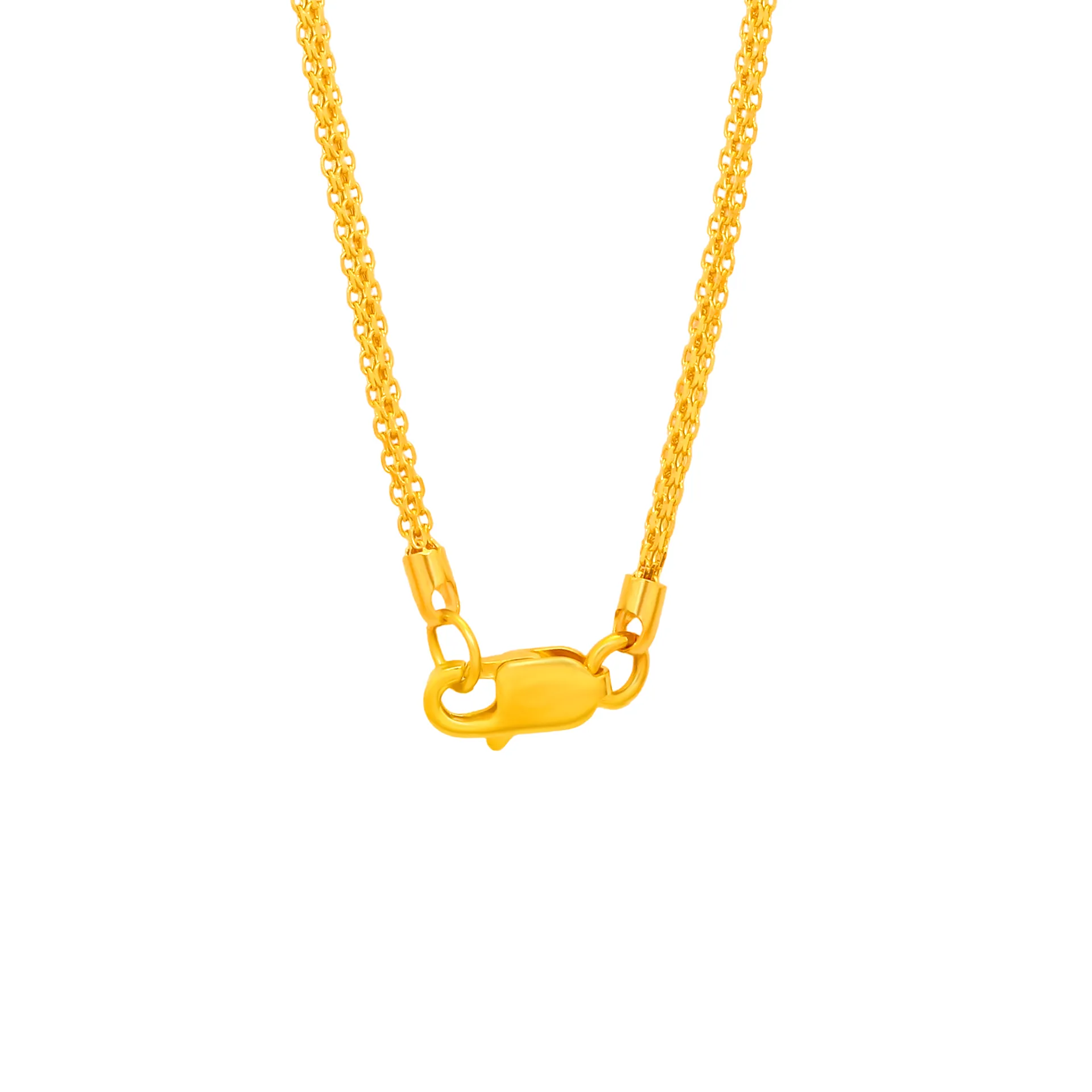 TAKA Jewellery 916 Gold Necklace Beads