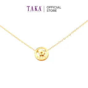 TAKA Jewellery 916 Gold Necklace